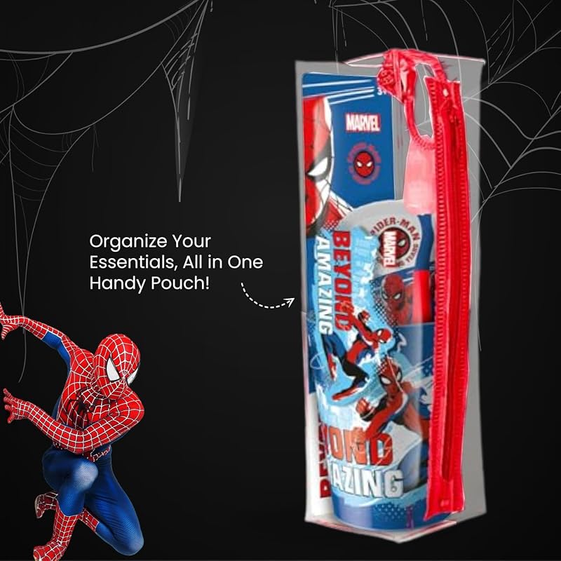 Jr Federmäppchen mit Spider-Man Set
