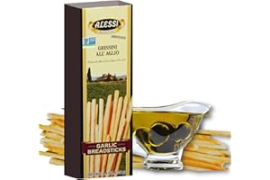 Alessi Garlic Breadsticks, 4oz Boxes (Pack Of 12)
