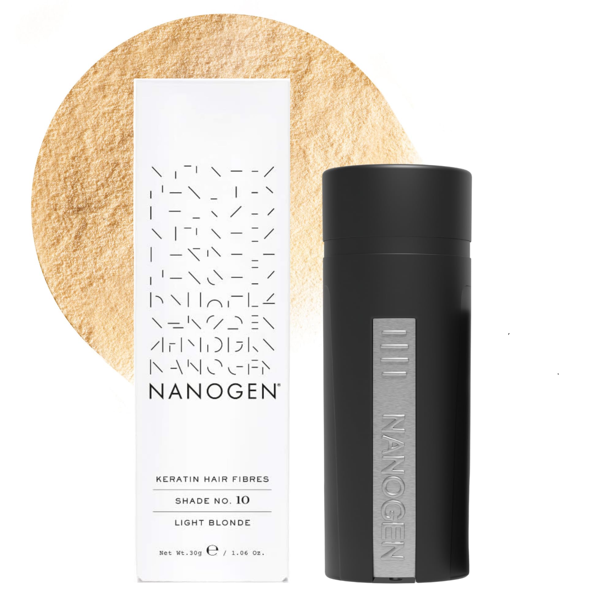 Nanogen Hair Fibres, 30 g, Light Blonde