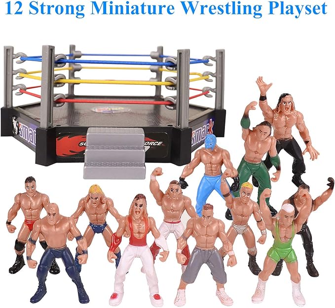miniature wrestling figures