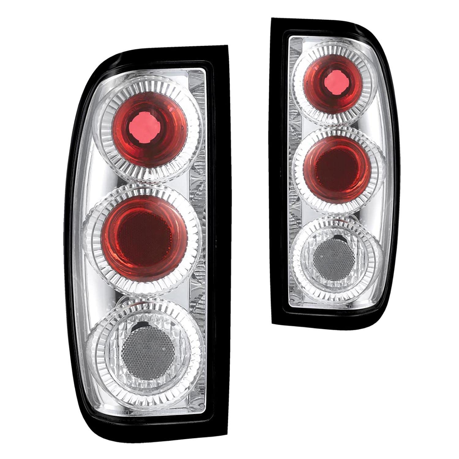 Photo 1 of AUTOWIKI Tail Lights compatible for Nissan Frontier 1998 1999 2000 2001 2002 2003 2004 Taillights Lamps Assemblies 1 Pair