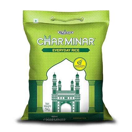 Kohinoor Charminar Everyday Rice, 5 kg