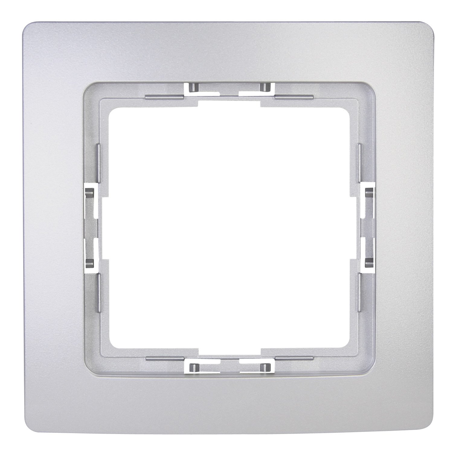 Kopp 308720064 Rahmen 4-Way Frame Paris, Silver, 1-fach