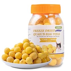 capuca Freeze Dried Quail Egg Yolk Cat & Dog Treats