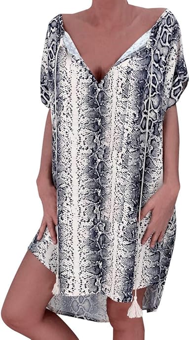 snakeskin t shirt dress
