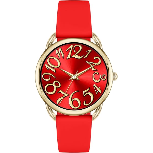Amazon.com: 37MM Watch for Women Black and White Watch  display picture 1