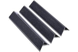 JCLMER 7635 15.3" Flavorizer Bars for Weber Spirit I & II 200 Series, Spirit E210 S210 E220 S220 Gas Grill with Front Control Knobs, Porcelain-Enameled Flavor Bar for Weber GS4 Spirit Grill Parts Replacement