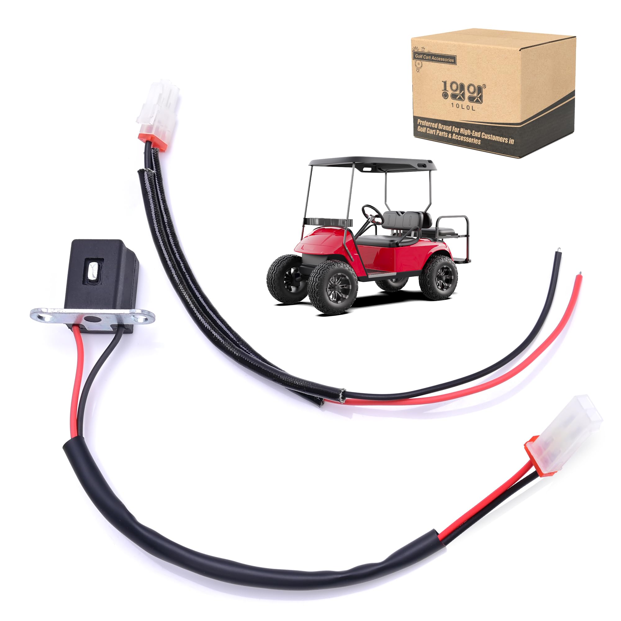 Photo 1 of 10L0L Ignition Coil Pickup Pulsar For EZGO Golf Cart 1991-2003 4 Cycle 295cc 350cc Robin Engines Replaces OEM 28458-G01 26651-G02 10914 6149