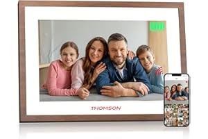 10.1Inch Digital Picture Frame with 4000mAh Battery, Digital Photo Frame WiFi with 32 GB, HD IPS Touch Screen, Auto-Rotate, S