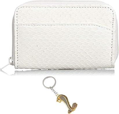 Amazon Sakurazen ホワイト パイソン レザー メンズ ウォレット 白蛇 ヘビ 革 財布 日本製 マルチ小銭入 財布