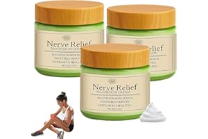 Total Relief Magnesium Cream for Nerve Relief with MSM & Arnica — Soothing Topical Support for Neuropathy & Muscle Relaxation