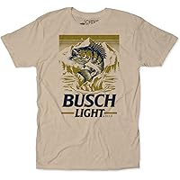 Natural Light Natty Statue Of Liberty T-Shirt - TheCHIVE Collab, Grey, Large, Premium Blend Tee, Made In USA - View #3