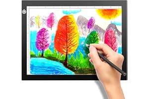 LitEnergy A4 Portable LED Light Box Trace, Light Pad USB Power LED Artcraft Tracing Light Table for Tattoo Transferring, Drawing, Sketching, Animation