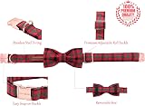 Unique style paws Christmas Dog Collar Bowtie Medium Dogs Cats 31-56cm view 2