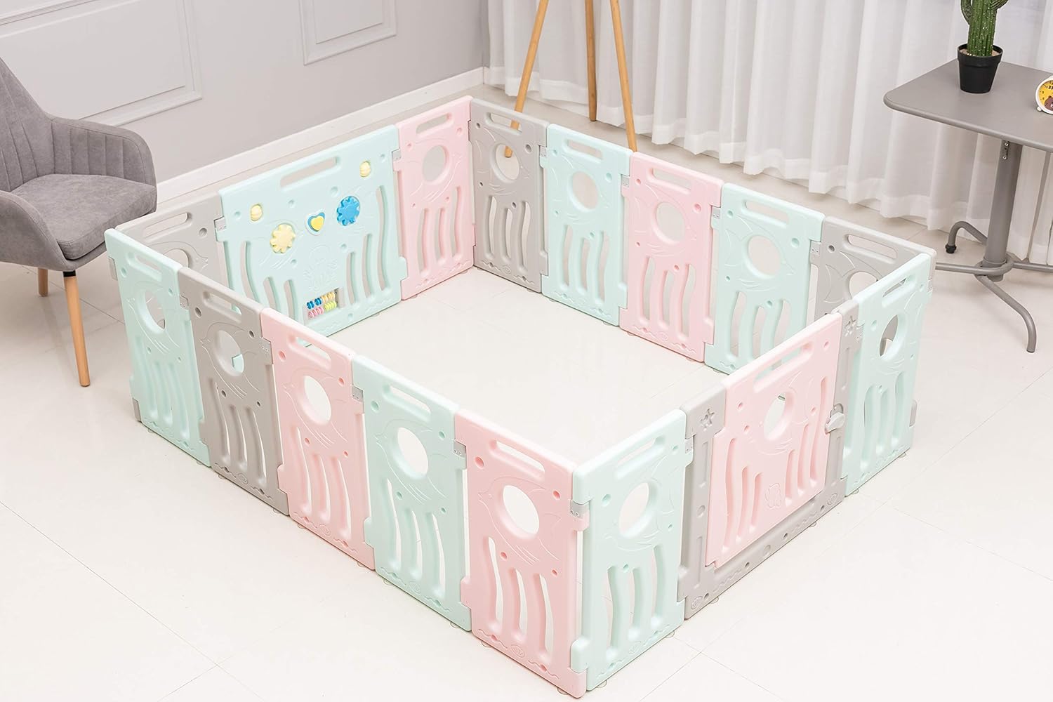 16 panel playpen baby