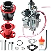 Aazon.co: FVRITO Upgrade V22 Carburetor Kit For Predator 212 196cc 224cc Non Hei Colean - Foto 9