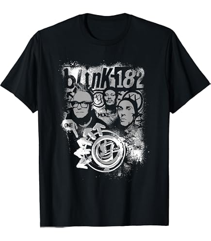 Amazon.com: Official Blink-182 Band Photo T-Shirt : Clothing