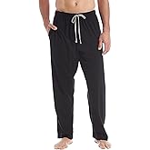 Hanes Men's Big Man Classics Cotton Blend Knit Pant - 2 Pack, 4047B, Black/Grey, 3XL