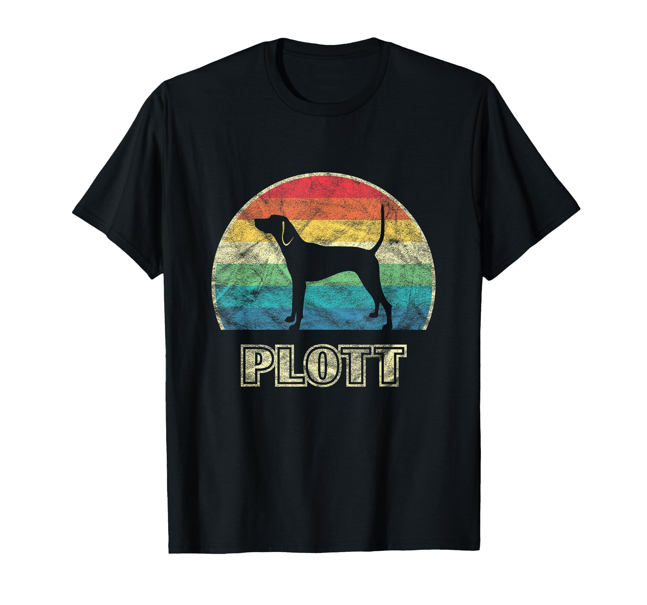Plott Hound Vintage Style Dog T-Shirt