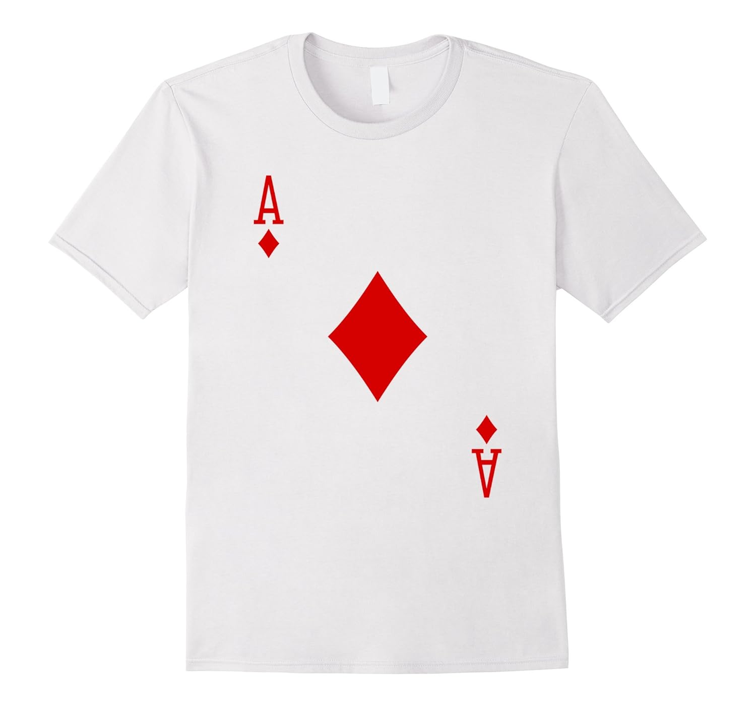 Ace of Diamonds T-Shirt Playing Card-ANZ