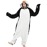 SAMGU Adult Onesie Animal Halloween Cosplay Costume One Piece Pajamas for Women and Men