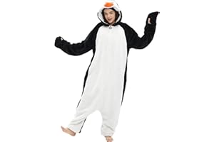 SAMGU Adult Onesie Animal Halloween Cosplay Costume One Piece Pajamas for Women and Men