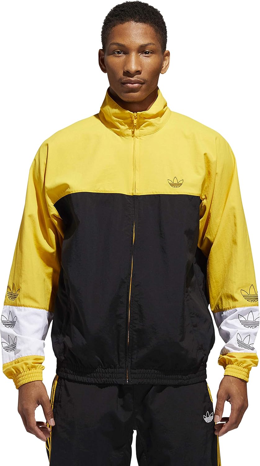 adidas originals blocked warm up jacket