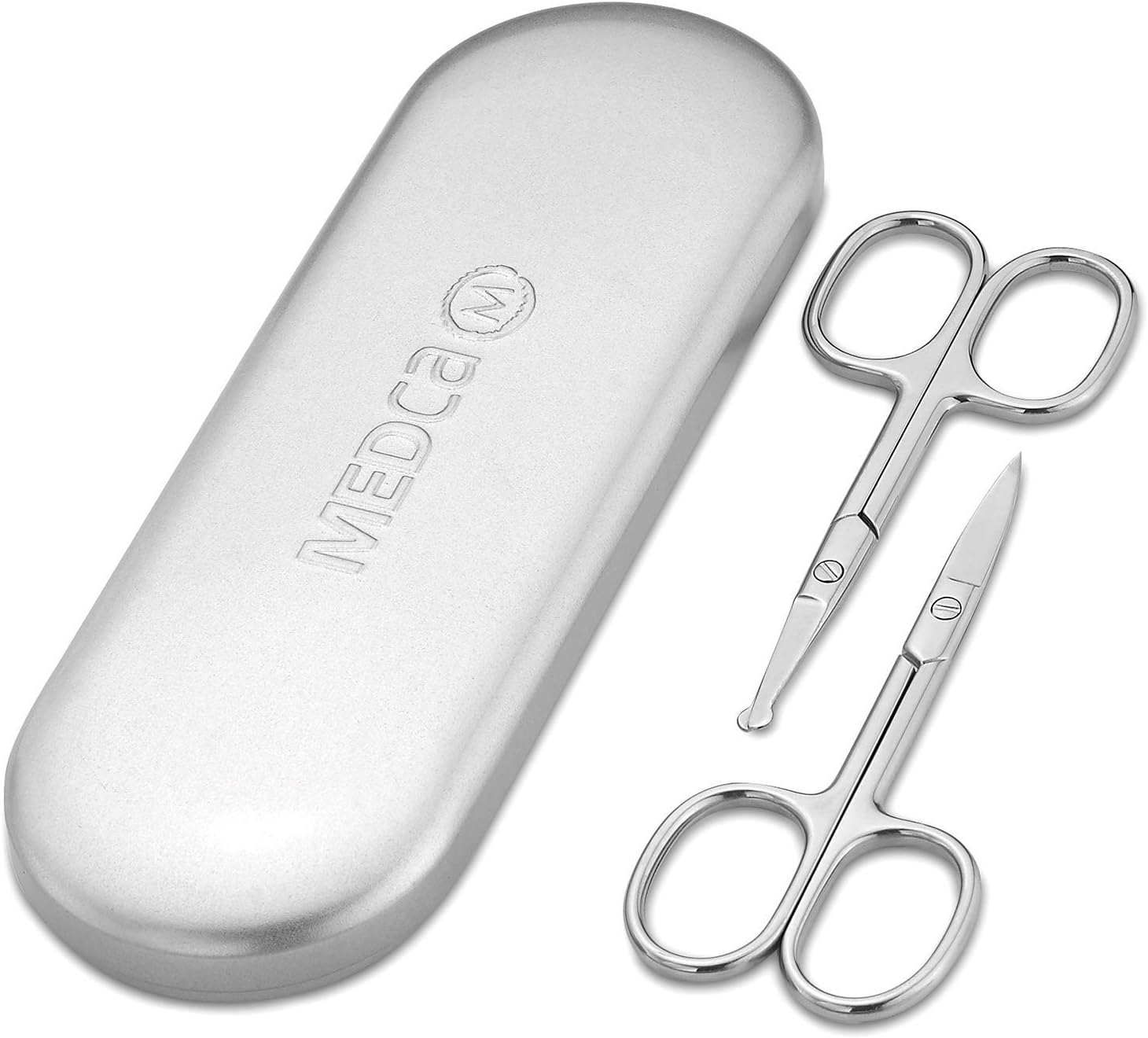 Stainless Steel Grooming Scissors, Eyebrow Scissor, Beard & Mustache Trimming Set