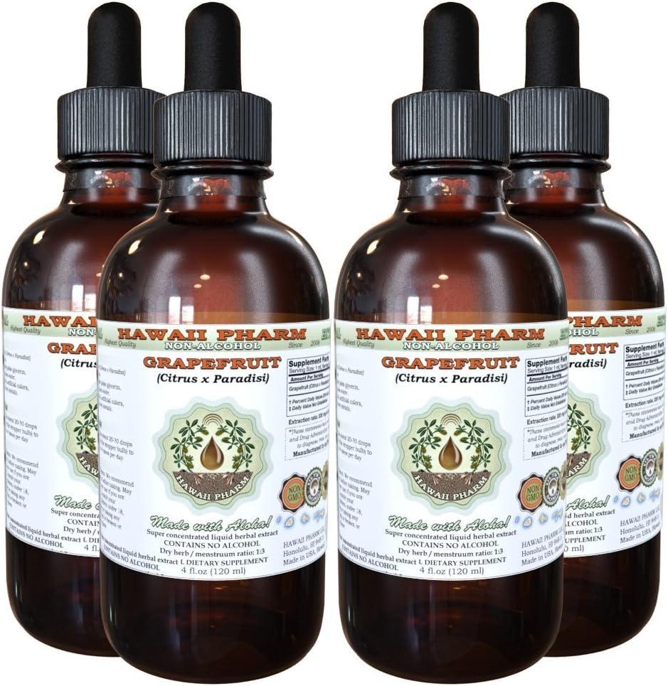 Grapefruit AlcoholFree Liquid Extract, Organic Grapefruit