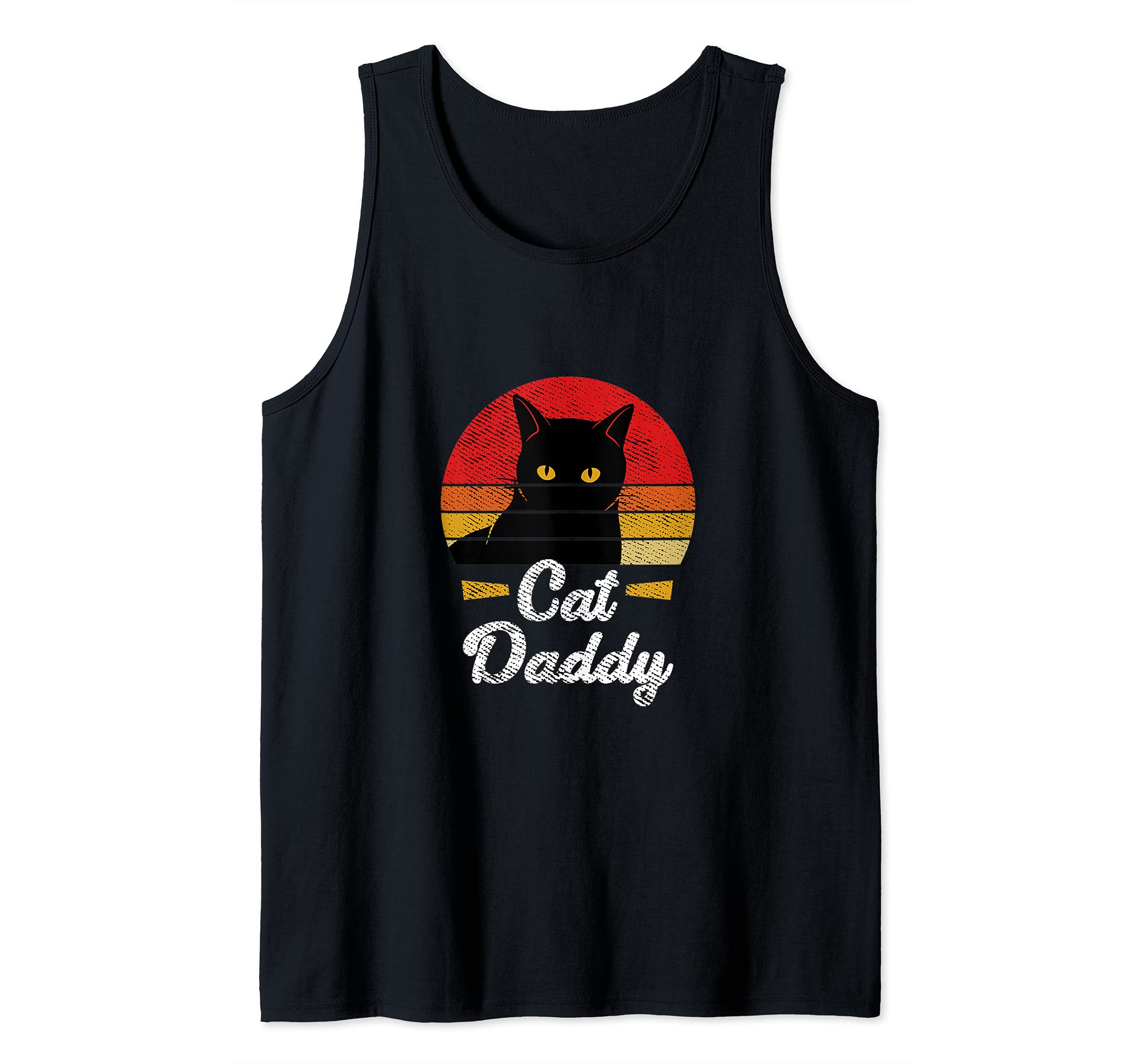 Cat Daddy retro vintage design Tank Top