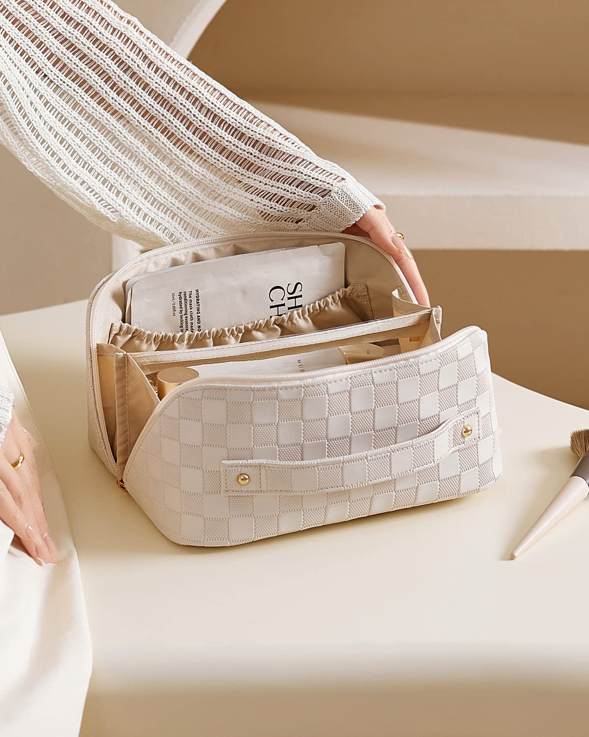 EACHY Travel Makeup Bag