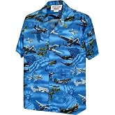 Pacific Legend USA Fighter Planes Mens Cotton Shirt