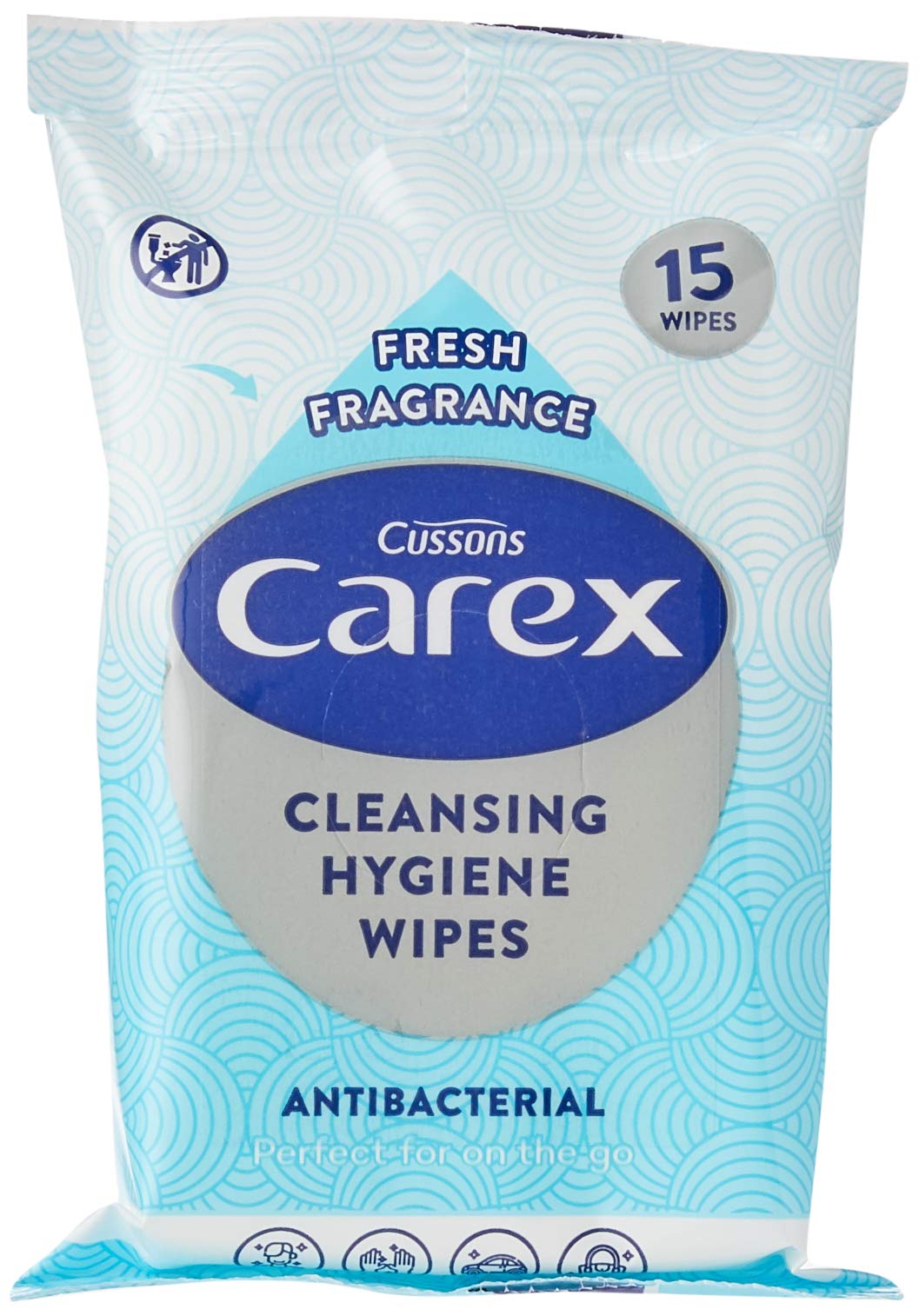 Carex Complete Refreshing Wipes (Pack of 10)