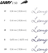 LAMY Z 50 Medium Nib Set Black - Made in Germany view 2