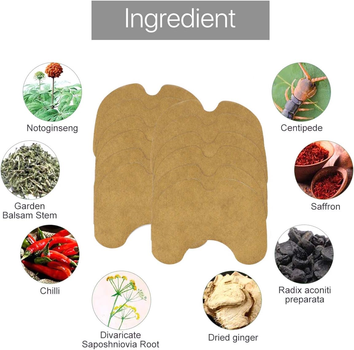 Reduces Inflammation Sticker Pain Relieving Patch, Knee Pain Paste, Cervical Vertebra Pain Relief ...