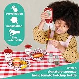 Casdon Heinz American Diner Set Casdon Pretend Play Food Kitchen Toy 2+ view 3