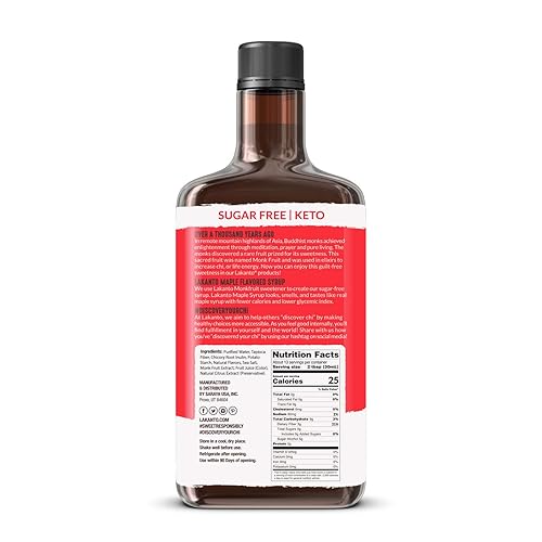 Lakanto Maple Flavored Syrup 13 Oz In Dubai Uae Whizz Maple Syrup