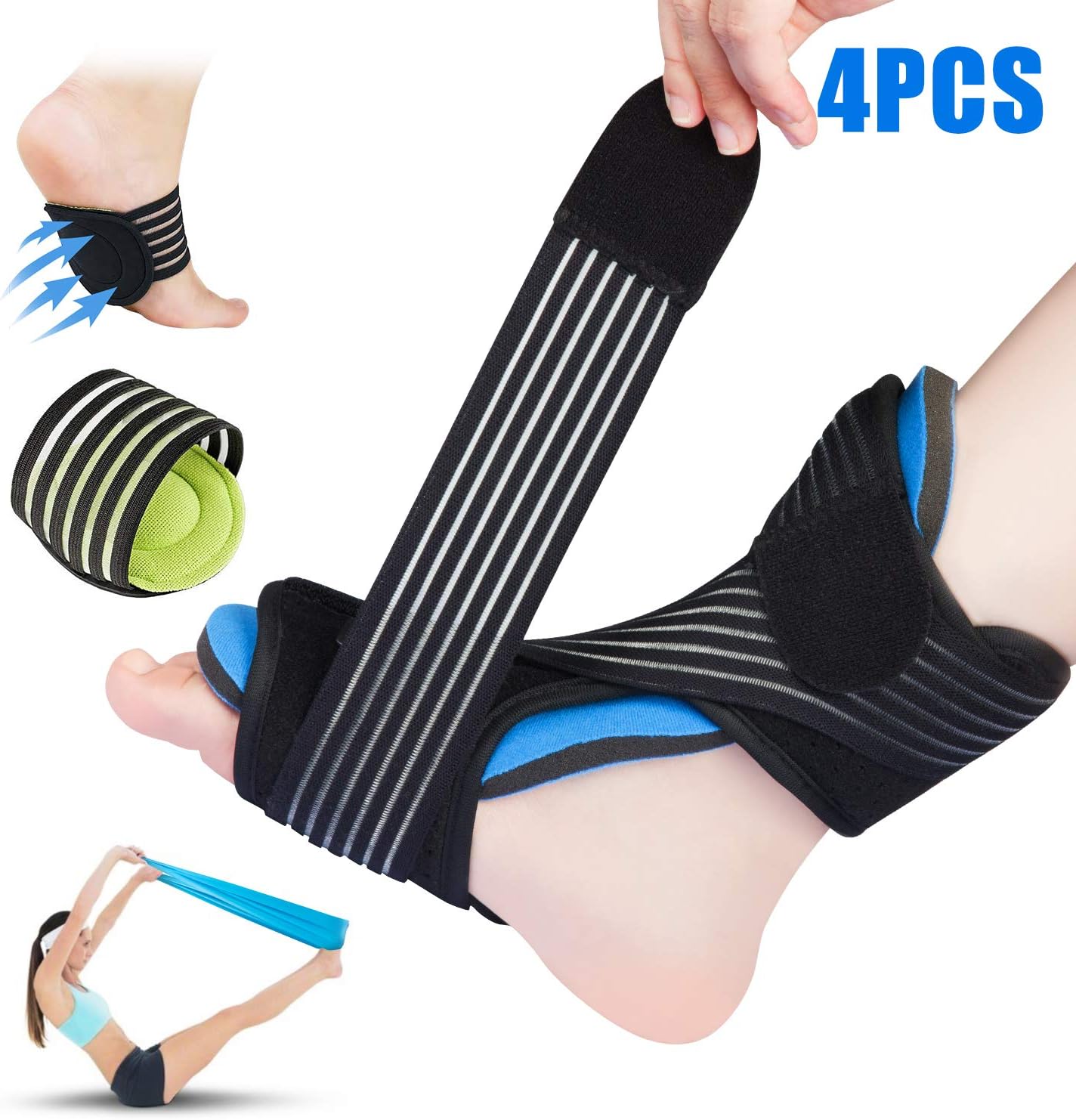 Plantar Fasciitis Night Splint for Sleep Support