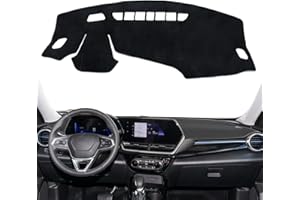 smabee Dashboard Cover for 2024 2025 2026 Chevy Trax Dash Mat Dashboard Pad Sunshade Dashmat Center Console Protector Cover Mat for Chevrolet Trax Accessories