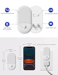 Blue Night Light, LOHAS Night Lights Plug into