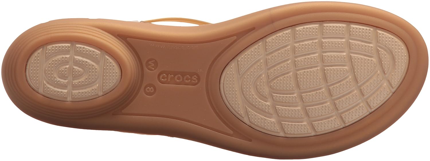 crocs women's isabella cut strappy w fashion sandals