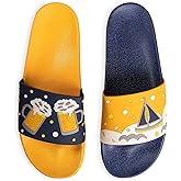 Dedoles Slides & Slippers for Women & Men Summer Non Slip Shower Sandals Funny Designs Beach Shoes for Home Garden Bathroom Pool Gift