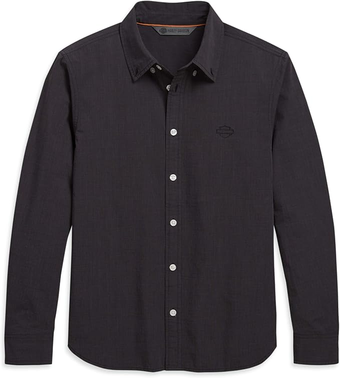 charcoal oxford shirt