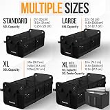 FORTEM Car Boot Organiser SUV Trunk Storage 65L Collapsible Multi Compartments view 4