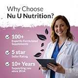 Nu U Nutrition Garlic Capsules 25,000 mg 240 Softgels 8 Month Supply UK view 3