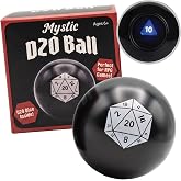 Mystic D20 Dice Ball - 20 Sided Dice Fortune Ball for DND, RPG &amp; TTRPG Fans