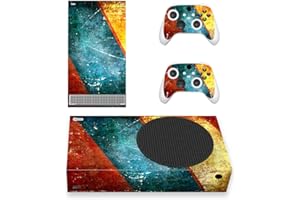PlayVital Aging Custom Vinyl Skins for Xbox Series S, Wrap Decal Cover Stickers for Xbox Series S Console Controller
