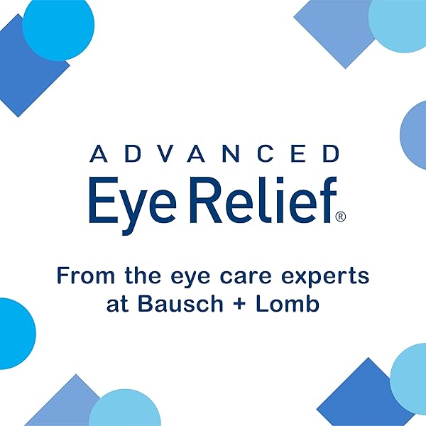 ADVANCED EYE RELIEF EYE WASH FROM BAUSCH & LOMB, EYE IRRIGATING SOLUTION, 4 FL OZ (PACK OF 6)