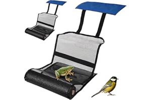 Animal Saving Escape Ramp for Pool, 2Pcs Non-Woven with Weight Pocket Floating Log Holder