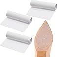 3 Rolls Sole Shoes Stickers Self-Adhesive Sole Cover Sole Clear Stickers for Shoes Protectors Sole Shoes Stickers Crystal Clear Sole Shoes Sticker for High Heels (5.9 x 15.7 Inches)